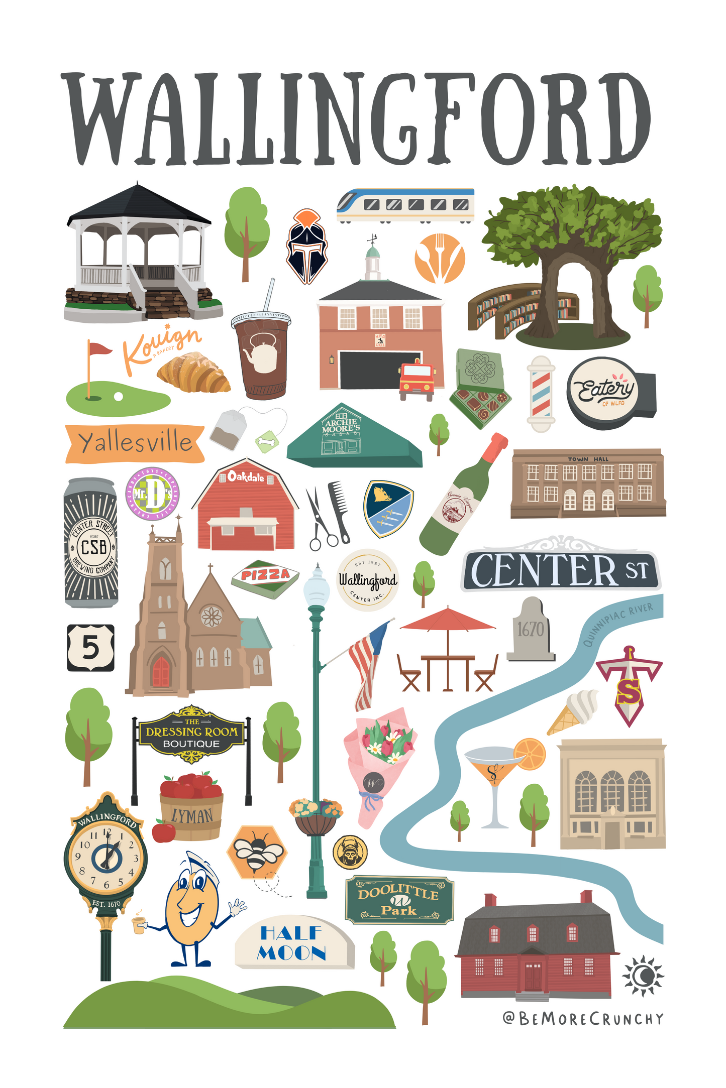 Wallingford Print 8x12